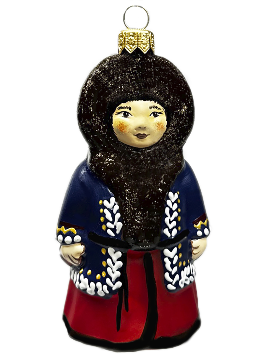 Елочное украшение Якутский тинейджер 161527502